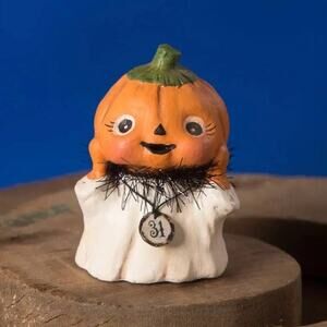 Michelle Allen Bethany Lowe October 31st Pumpkin Head Halloween Jack O Lantern